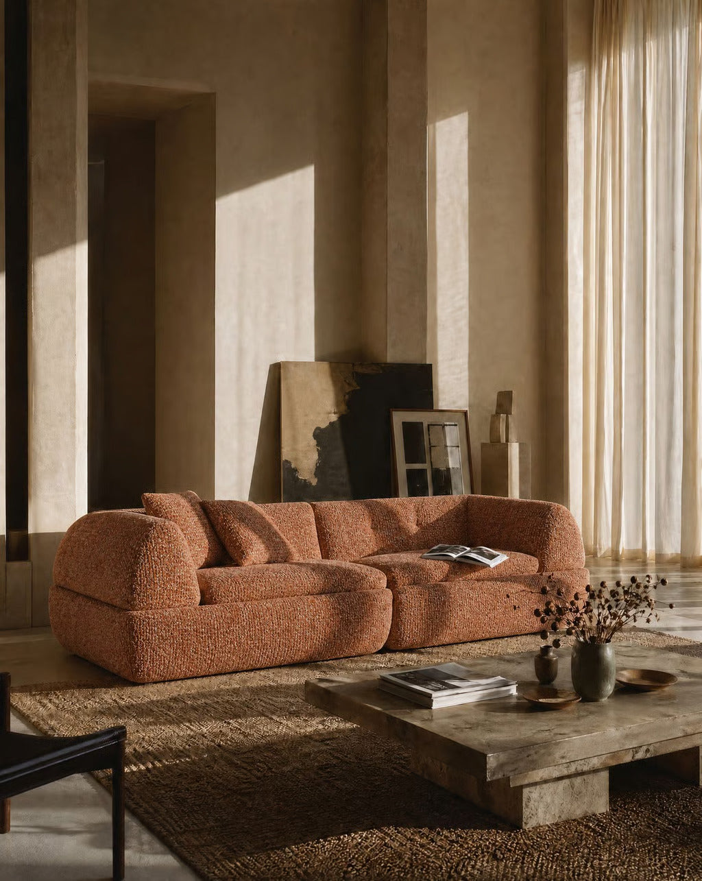 Canapé JAMUNDI Terracotta – SW7075-13 (162-CAN-202-0379)