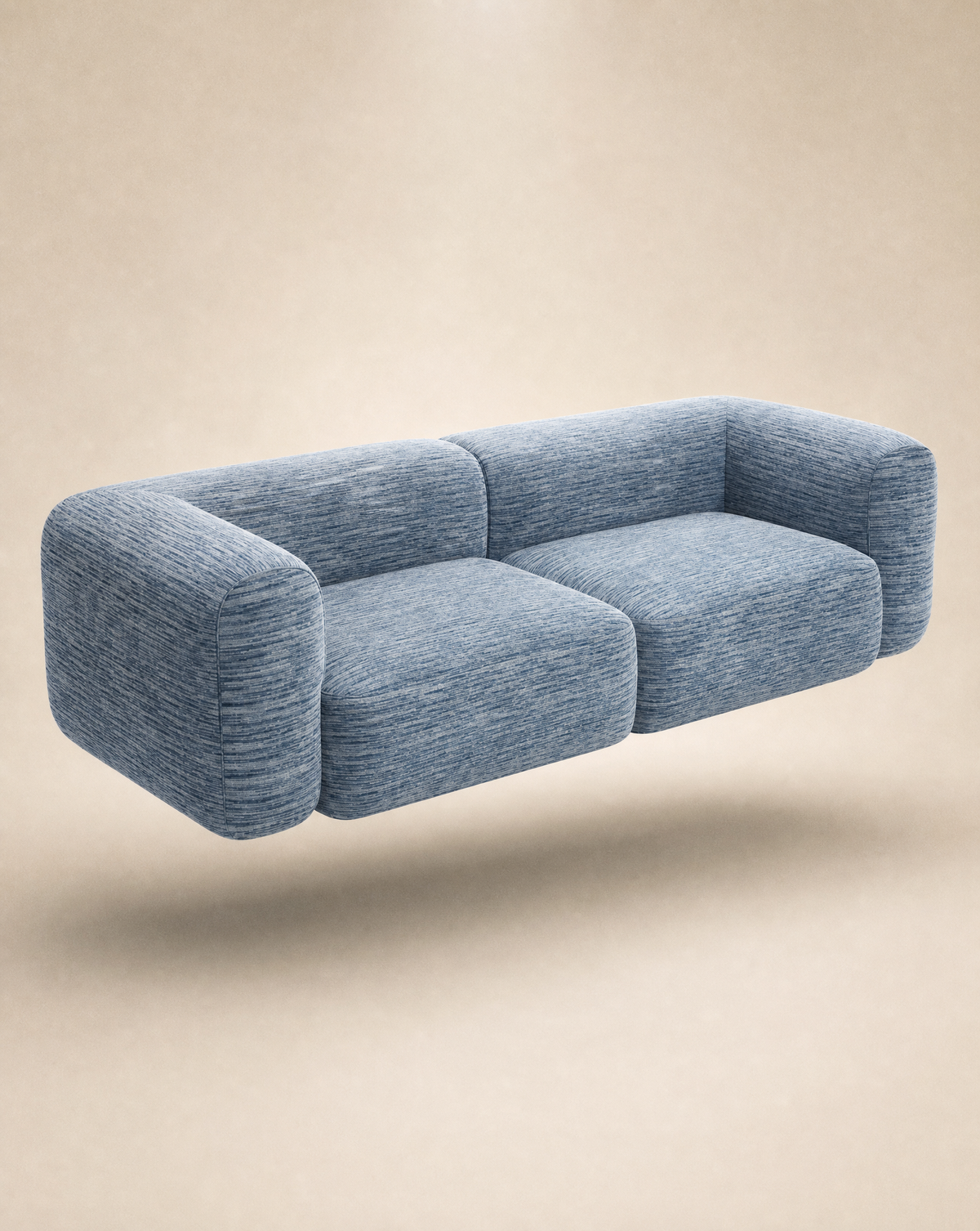 Canapé BUENAVENTURA Bleu – réf. 10 (162-CAN-202-0392)
