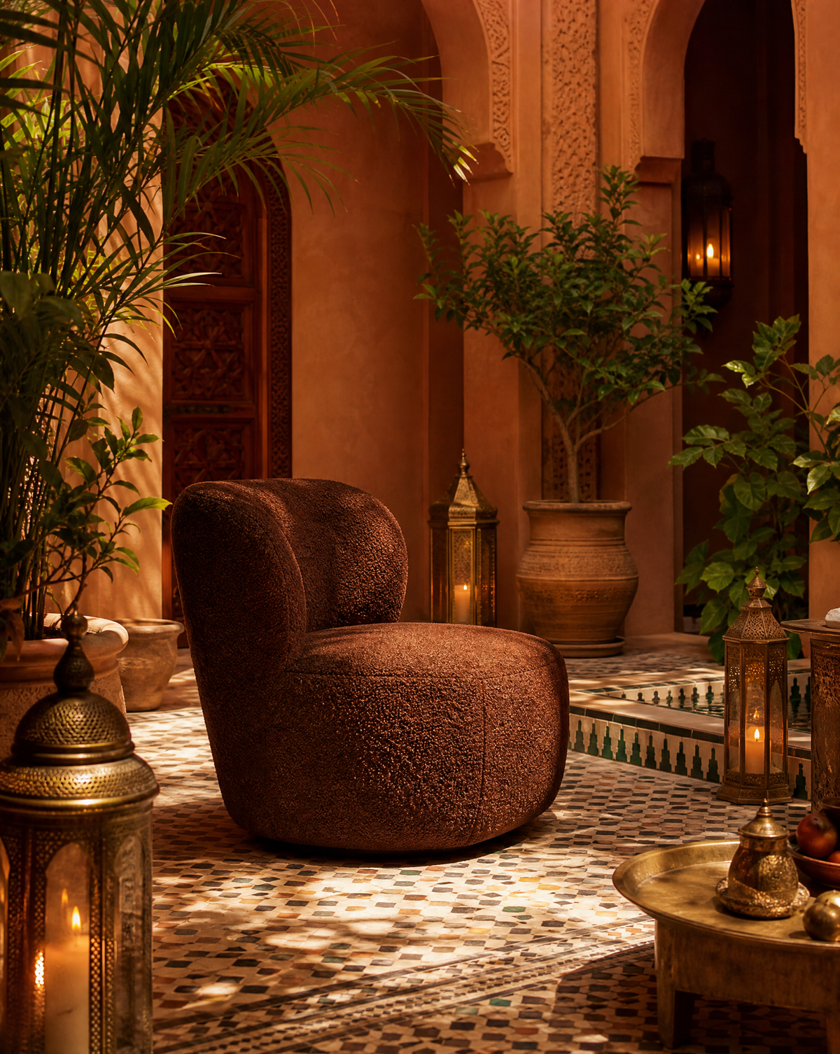 Inspiration - Escale à Marrakech - fauteuil MAR