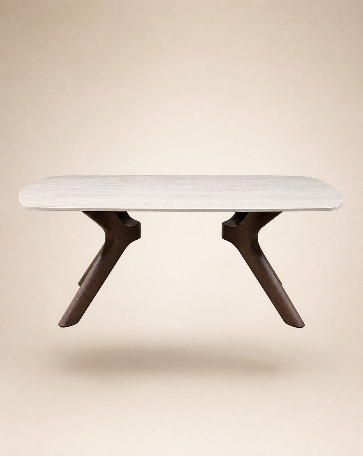 SIERRA NEVADA TABLE BASSE - Travertin mat