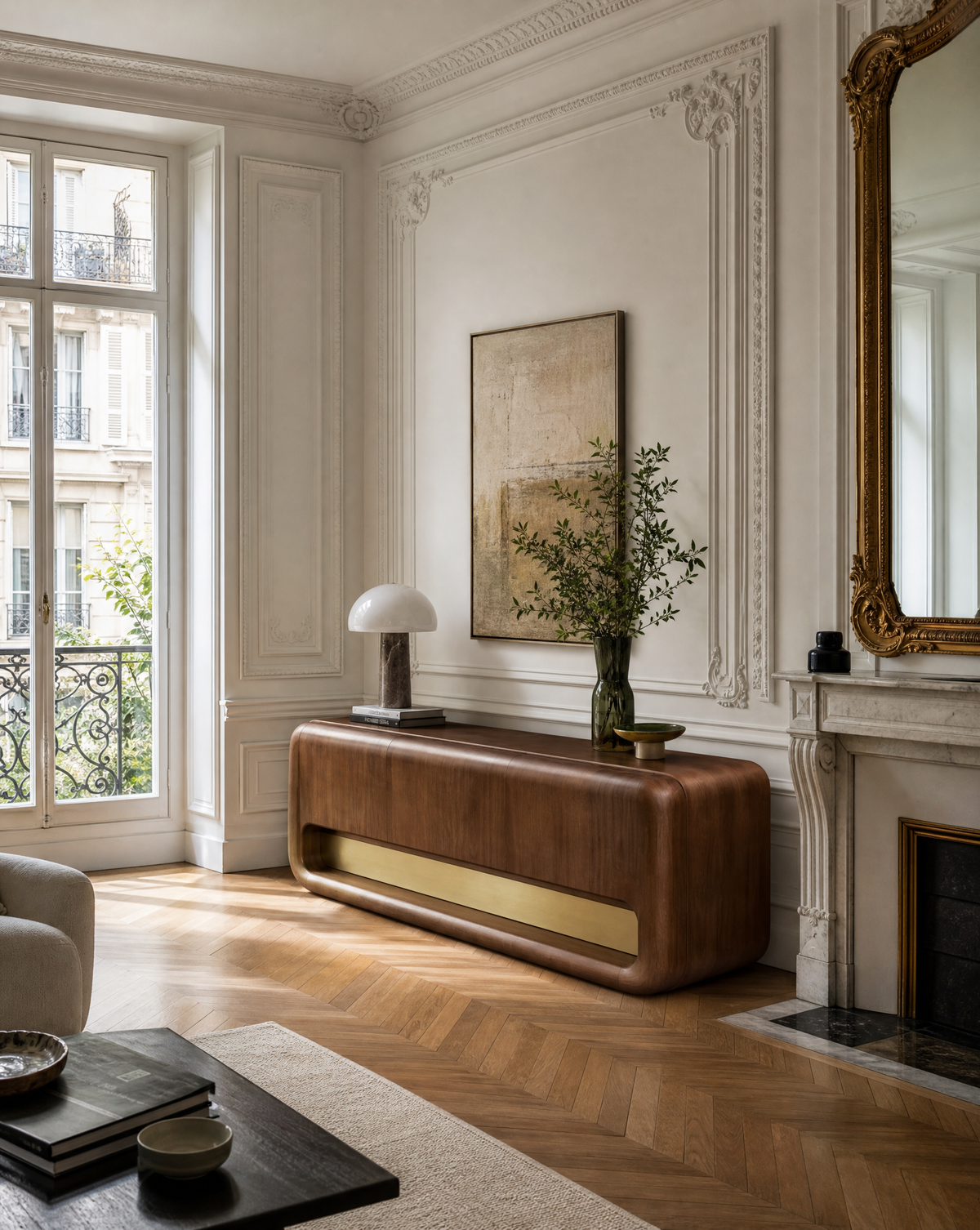 Inspiration - Appartement parisien - buffet ATLANTICO