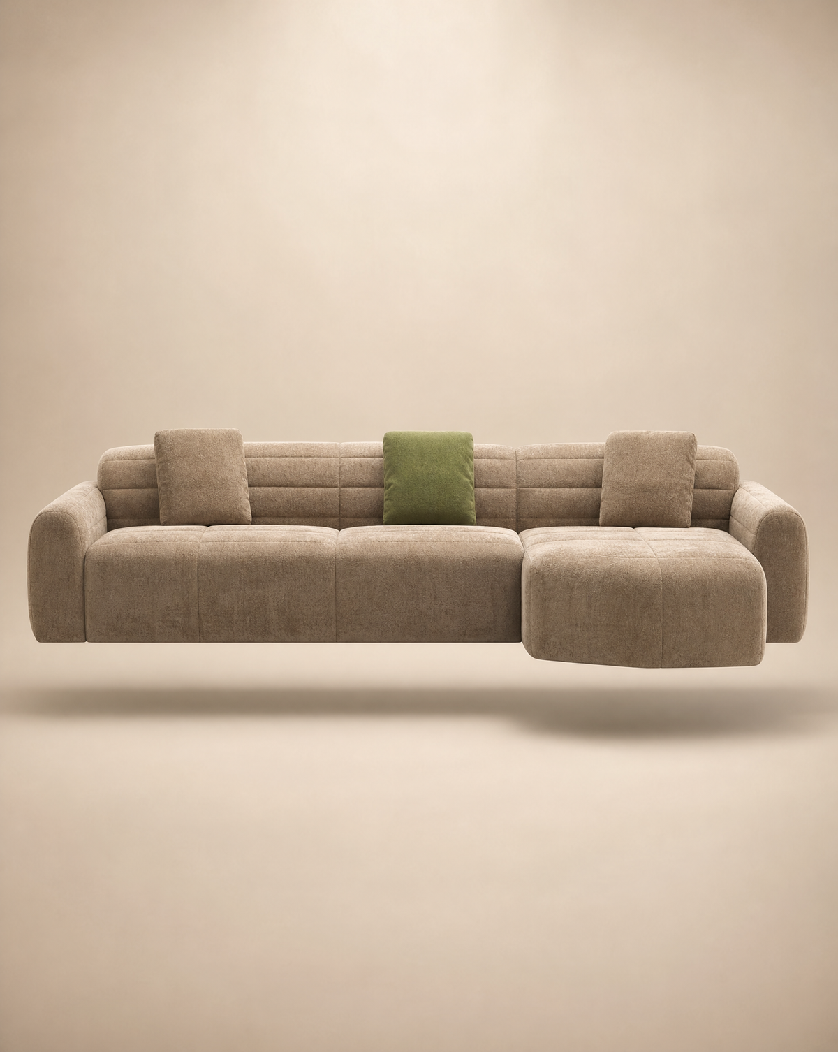 SARAVENA - Beige - Angle droit