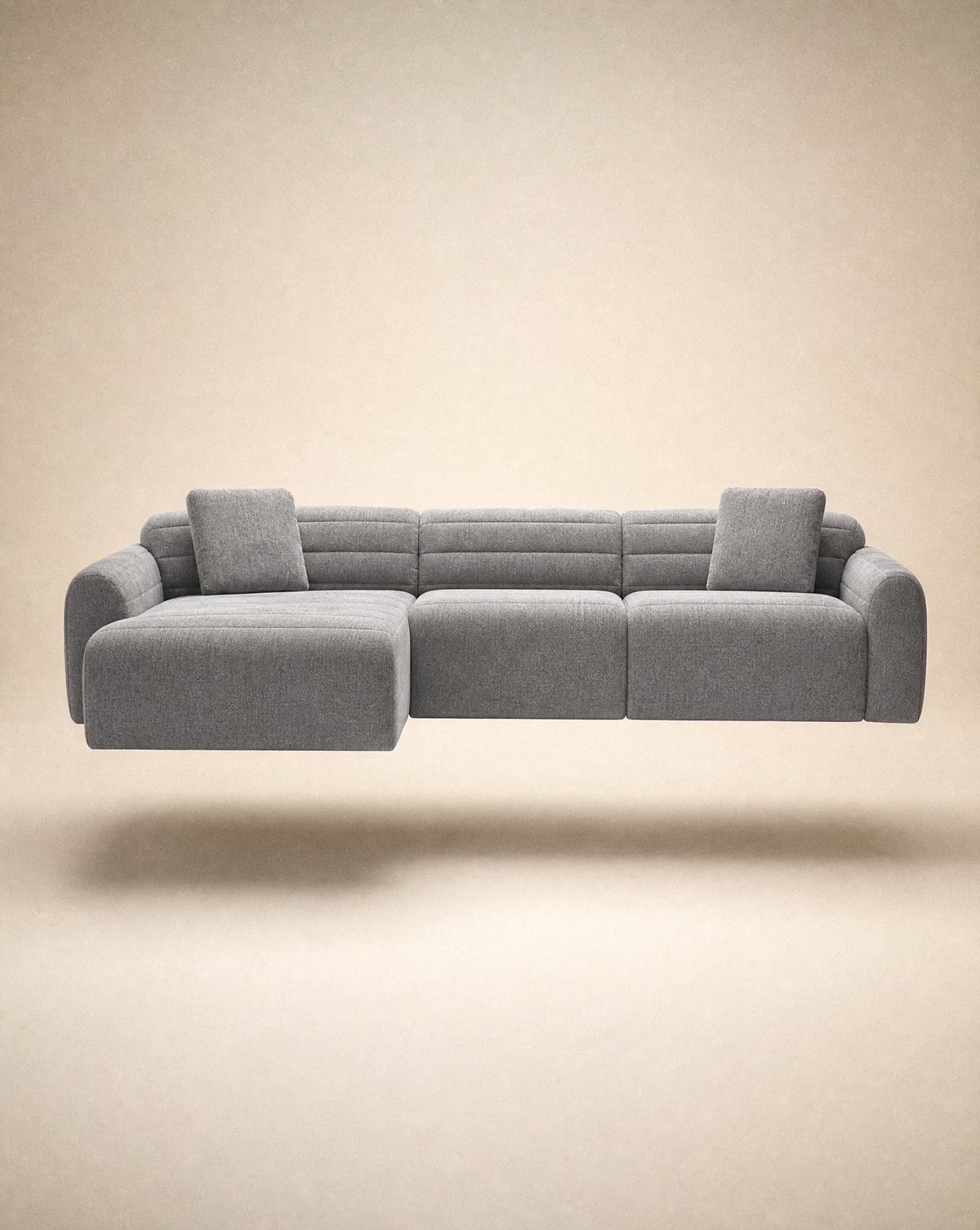 SARAVENA - Gris - Angle gauche